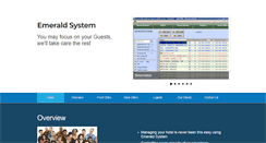 Desktop Screenshot of emerald-system.com