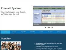 Tablet Screenshot of emerald-system.com
